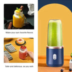 Portable Fruit Juice Blenders Summer Personal Electric Mini Bottle Home USB 6 Blades Juicer Cup Machine For Kitchen